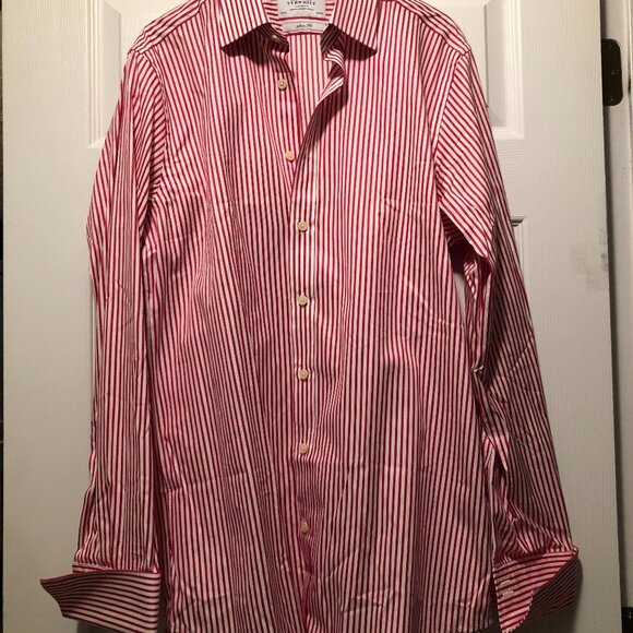 CHARLES TYRWHITT MEN'S NEW COTTON DRESS SHIRT WITH FRENCH CUFFS SIZE: 16/36